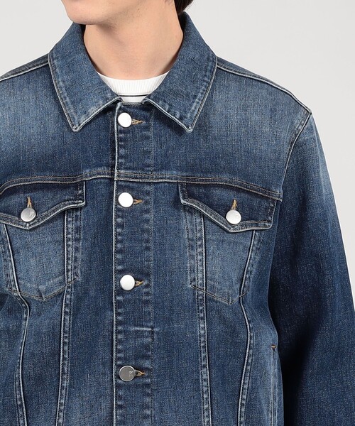 別注】PT TORINO ストレッチデニム トラッカージャケット（ブルゾン