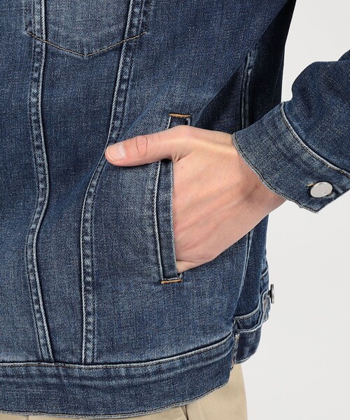 別注】PT TORINO ストレッチデニム トラッカージャケット（ブルゾン