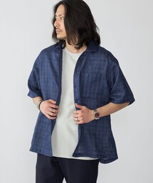 SHIPS: ラミー ドビー ウィークエンド ショートスリーブ シャツ