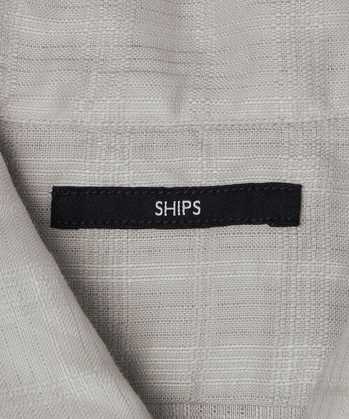 SHIPS（シップス）の「SHIPS: ラミー ドビー ウィークエンド ショートスリーブ シャツ（シャツ/ブラウス・メンズ・ライトブルー/ライトグレー/ネイビー・SMALL/MEDIUM/LARGE/X-LARGE）」の13枚目の写真