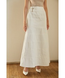 Estella.K（エステラケー）の「Liza Denim Skirt ボーダースウィッチングデニムロングスカート（スカート）」