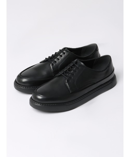 SUIT SQUARE(スーツスクエア)の「PERFORMANCE SHOES プレーントゥシューズ 軽量 アクションレザー(ドレスシューズ・メンズ・ブラック・27.5cm/26.5cm/25.5cm/24.5cm)」の1枚目の写真