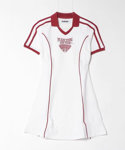 KIRSH OPEN COLLAR SPORTY DRESS オープンカラー スポーティー