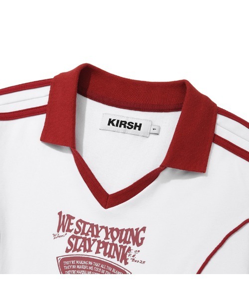 KIRSH(キルシー)の「KIRSH OPEN COLLAR SPORTY DRESS オープンカラー スポーティー ワンピース(ワンピース・レディース・ホワイト/ブラック・ONE SIZE)」の16枚目の写真
