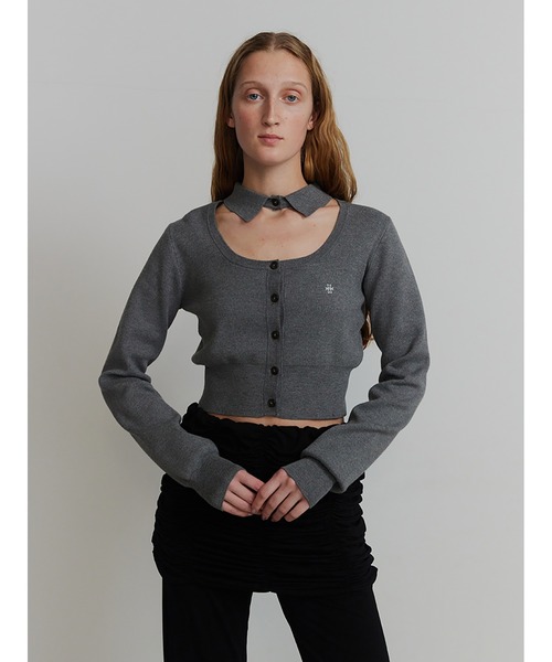 トップス Interlock Knit Shirt Neck Cardigan Interlock Knit Shirt Neck Cardigan（カーディガン）｜SORIN
