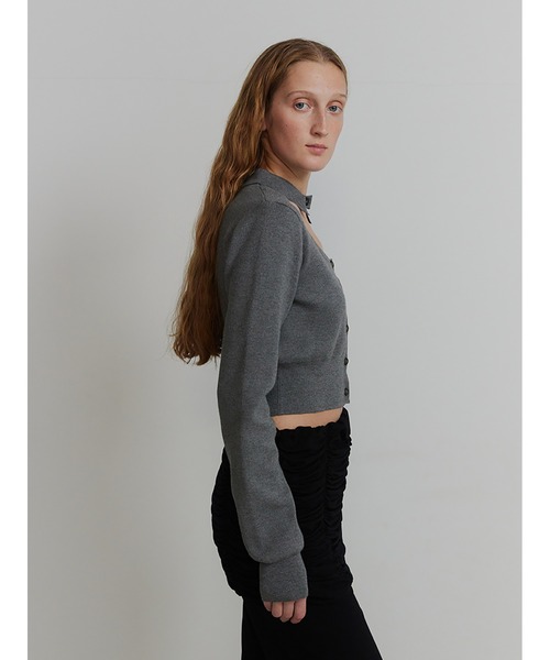 SORIN（ソリン ）の「Interlock Knit Shirt Neck Cardigan