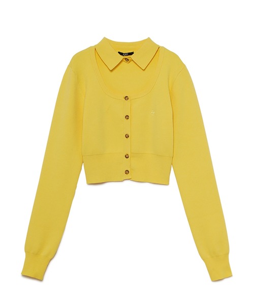 トップス sorin Interlock Knit Shirt Neck Cardigan SORIN（ソリン ）の「Interlock Knit Shirt Neck Cardigan