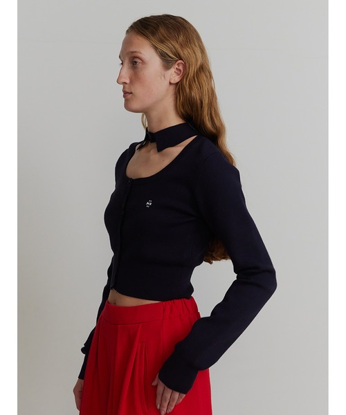 トップス sorin Interlock Knit Shirt Neck Cardigan SORIN（ソリン ）の「Interlock Knit Shirt Neck Cardigan