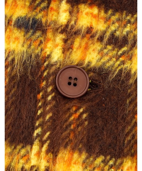 Little sunny bite(リトルサニーバイト)の「【RS】【Little sunny bite】check jacket(その他アウター・レディース・ブラウン・SMALL)」の5枚目の写真
