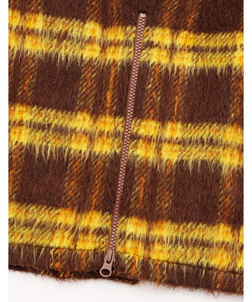 Little sunny bite(リトルサニーバイト)の「【RS】【Little sunny bite】check jacket(その他アウター・レディース・ブラウン・SMALL)」の10枚目の写真