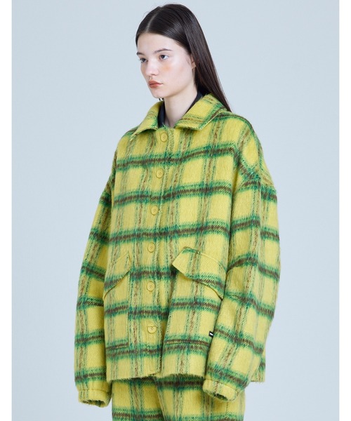 Little sunny bite(リトルサニーバイト)の「【RS】【Little sunny bite】check jacket(その他アウター・レディース・ブラウン・SMALL)」の22枚目の写真