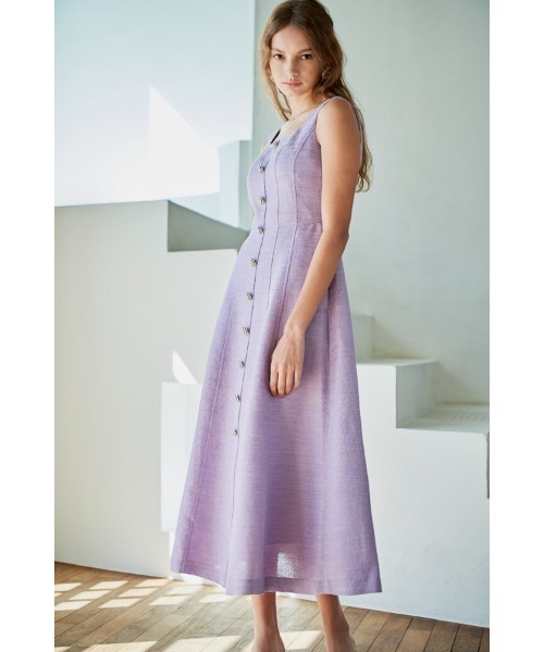 Estella.K ツイードミニマムドレス セール】Olivia Tweed Dress シャインツイードドレス