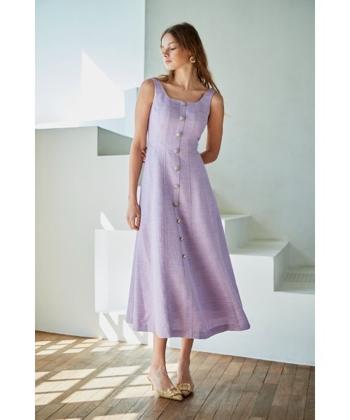 セール】Olivia Tweed Dress シャインツイードドレス