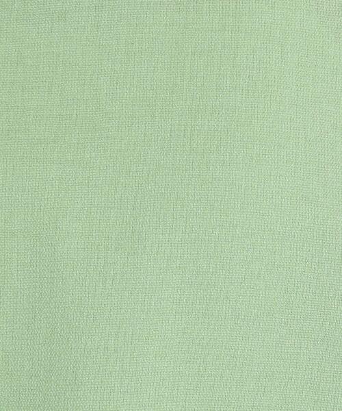 THE SHOP TK （ザ ショップ ティーケー ）の「麻調ブラウス【シワになりにくい/洗える】（シャツ/ブラウス・レディース・グリーン/スミクロ/ベージュ/オレンジ/アイボリー系2・12/13）」の19枚目の写真