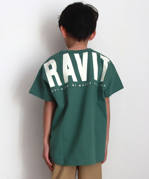 FARM(ファーム)の「グラビティTシャツ(Tシャツ/カットソー・キッズ・グレー/グリーン・130cm/140cm/150cm/160cm)」の5枚目の写真