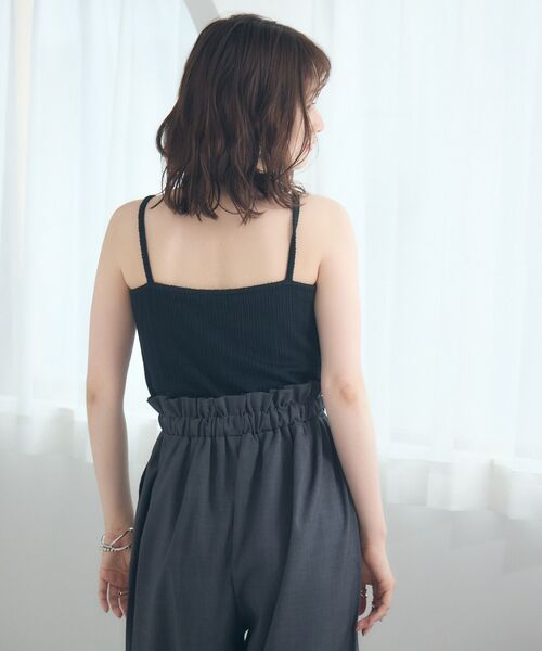 RETRO GIRL（レトロガール）の「【新色追加】メランジリブカップ付インナー（キャミソール・レディース・イエロー/ブラック/ナチュラル/オレンジ/ブラック系その他・FREE）」の13枚目の写真