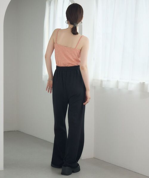 RETRO GIRL（レトロガール）の「【新色追加】メランジリブカップ付インナー（キャミソール・レディース・イエロー/ブラック/ナチュラル/オレンジ/ブラック系その他・FREE）」の15枚目の写真