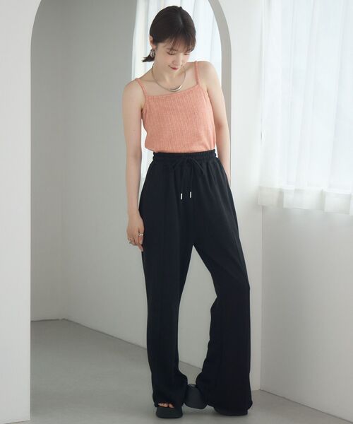 RETRO GIRL（レトロガール）の「【新色追加】メランジリブカップ付インナー（キャミソール・レディース・イエロー/ブラック/ナチュラル/オレンジ/ブラック系その他・FREE）」の17枚目の写真