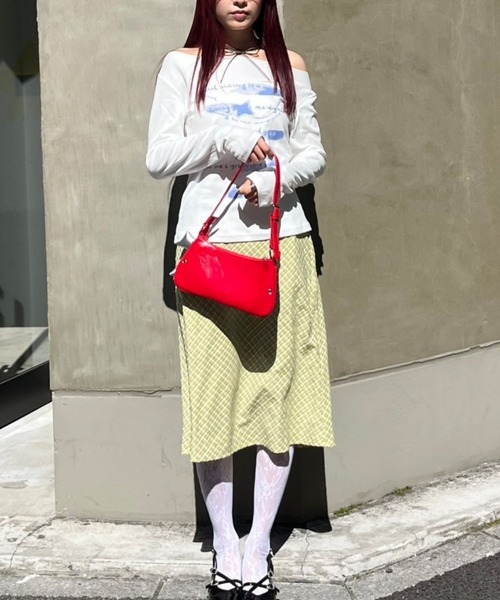 sevens(セブンズ)の「【sevens】TEE ミニロゴスプレーロンT(Tシャツ/カットソー・レディース・ホワイト・FREE)」の4枚目の写真