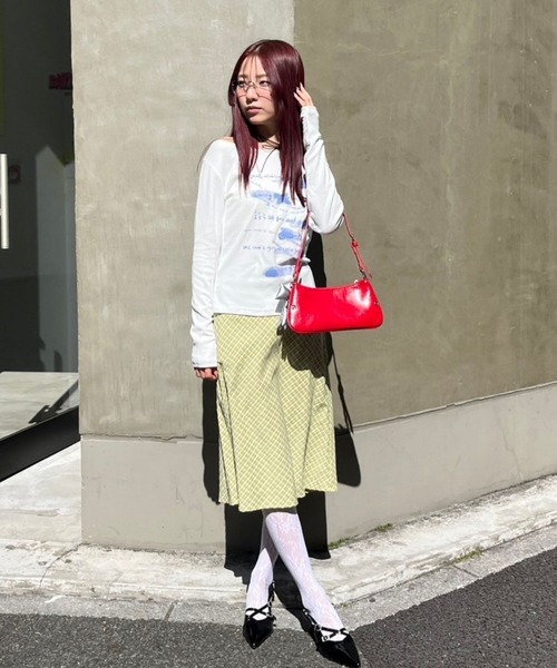 sevens(セブンズ)の「【sevens】TEE ミニロゴスプレーロンT(Tシャツ/カットソー・レディース・ホワイト・FREE)」の5枚目の写真