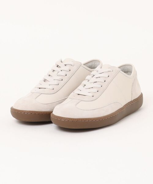 レースアップレザースニーカー（スニーカー）｜MARGARET HOWELL idea
