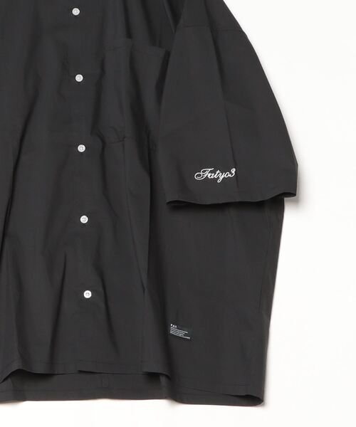 FAT(エフエイティー)の「GIGACROP(シャツ/ブラウス・メンズ・ホワイト/ブラック/サックスブルー・SKINNY(L)/FAT(XL)/JUMBO(XXL)/TITCH(M))」の5枚目の写真