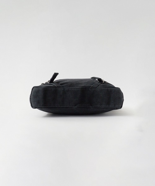 セール】Belt Design Denim Shoulder Bag / ベルトデザイン デニム