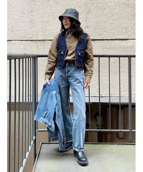 BACK NUMBER（バックナンバー）の「【BACK NUMBER】綿麻レギュラーシャツ（シャツ/ブラウス・メンズ・ブラウン/ベージュ/ネイビー/サックスブルー/オフホワイト/ダークグレー・S/XL/L/M）」の18枚目の写真