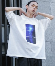 MDR（エムディアール）の「『マルチグラフィック柄オーバーサイズ半袖Ｔシャツ』（Tシャツ/カットソー）」