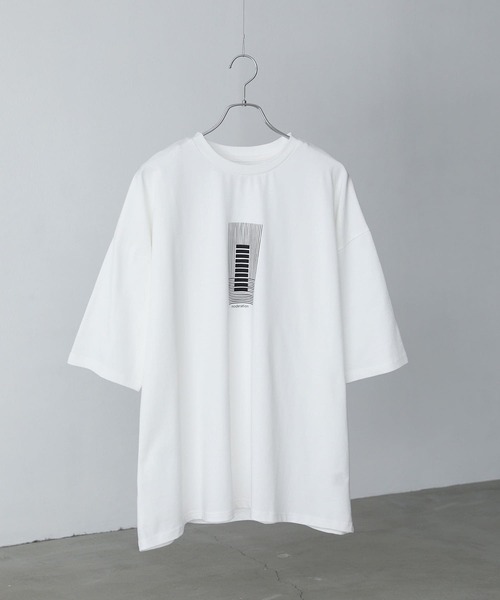 セール】『マルチグラフィック柄オーバーサイズ半袖Tシャツ