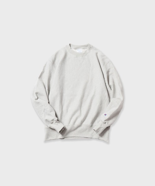 Champion(チャンピオン)の「Champion/チャンピオン 12oz REVERSE WEAVE/リバースウィーブ クルーネックスウェット トレーナー オーバーサイズ 秋服 冬服(スウェット・メンズ・ネイビー/シルバーグレー/グレー/オリーブ/ブラック・S/L/M/XL)」の3枚目の写真