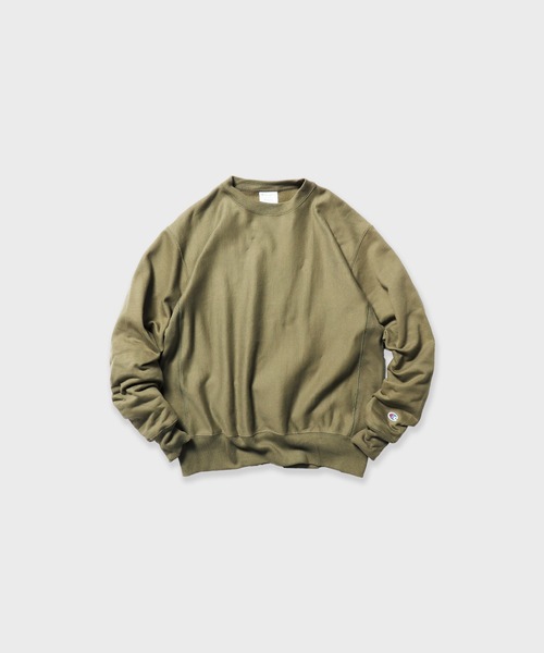 Champion(チャンピオン)の「Champion/チャンピオン 12oz REVERSE WEAVE/リバースウィーブ クルーネックスウェット トレーナー オーバーサイズ 秋服 冬服(スウェット・メンズ・ネイビー/シルバーグレー/グレー/オリーブ/ブラック・S/L/M/XL)」の5枚目の写真