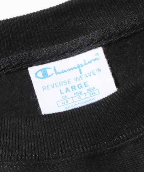 Champion(チャンピオン)の「Champion/チャンピオン 12oz REVERSE WEAVE/リバースウィーブ クルーネックスウェット トレーナー オーバーサイズ 秋服 冬服(スウェット・メンズ・ネイビー/シルバーグレー/グレー/オリーブ/ブラック・S/L/M/XL)」の7枚目の写真