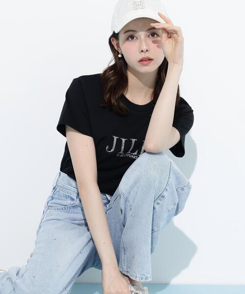 JILL by JILL STUART(ジルバイジルスチュアート)の「◇ホットフィットロゴTシャツ(Tシャツ/カットソー・レディース・ブルー/ピンク/ホワイト/ブラック・FREE)」の13枚目の写真
