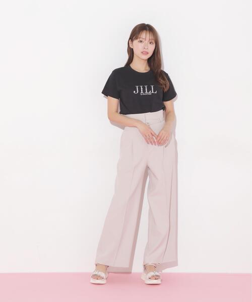 JILL by JILL STUART(ジルバイジルスチュアート)の「◇ホットフィットロゴTシャツ(Tシャツ/カットソー・レディース・ブルー/ピンク/ホワイト/ブラック・FREE)」の20枚目の写真