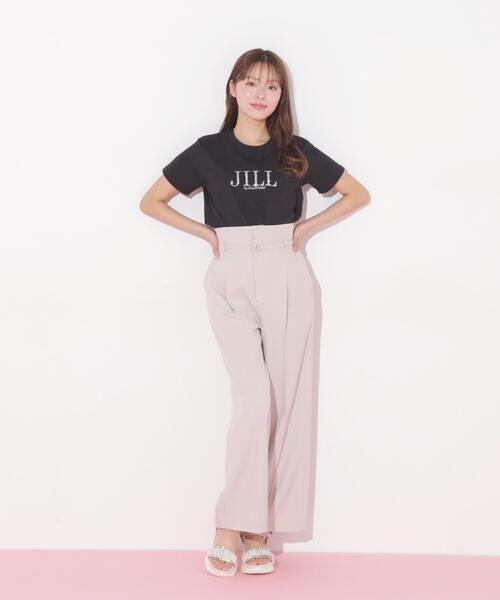 JILL by JILL STUART(ジルバイジルスチュアート)の「◇ホットフィットロゴTシャツ(Tシャツ/カットソー・レディース・ブルー/ピンク/ホワイト/ブラック・FREE)」の21枚目の写真