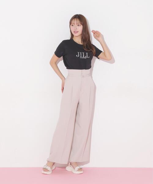 JILL by JILL STUART(ジルバイジルスチュアート)の「◇ホットフィットロゴTシャツ(Tシャツ/カットソー・レディース・ブルー/ピンク/ホワイト/ブラック・FREE)」の22枚目の写真