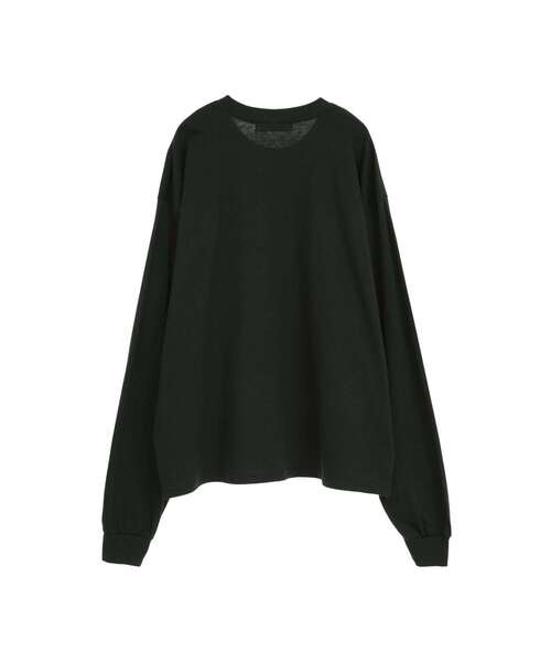 CONVERSE TOKYO（コンバーストウキョウ）の「【限定展開】TIGER LOGO PRINT LONG SLEEVE TEE（Tシャツ/カットソー・レディース・ブラック/ホワイト/グリーン・MEDIUM/SMALL）」の4枚目の写真