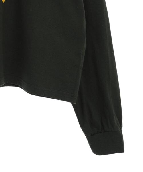 CONVERSE TOKYO（コンバーストウキョウ）の「【限定展開】TIGER LOGO PRINT LONG SLEEVE TEE（Tシャツ/カットソー・レディース・ブラック/ホワイト/グリーン・MEDIUM/SMALL）」の6枚目の写真