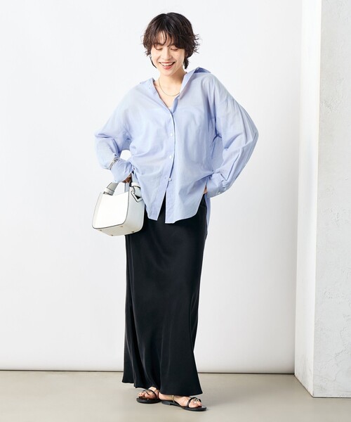 ブラウス シャツ 「WEB限定」MY STANDARD シアーシャツ レディース セール】◇【WEB限定】MY STANDARD シアーシャツ（シャツ