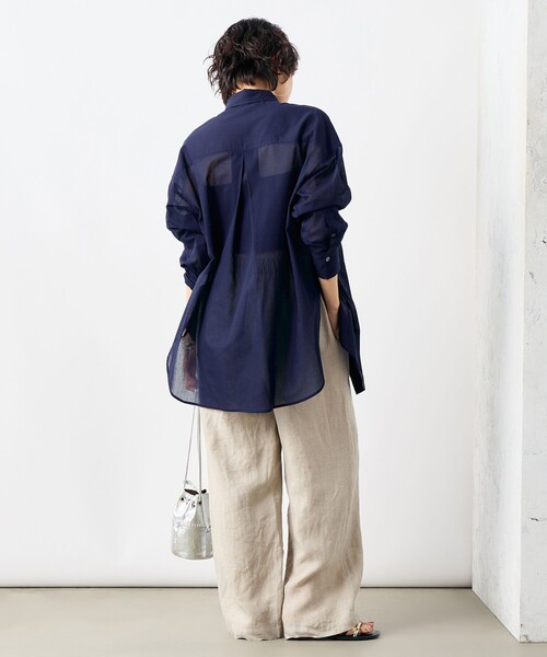 セール】◇【WEB限定】MY STANDARD シアーシャツ（シャツ/ブラウス