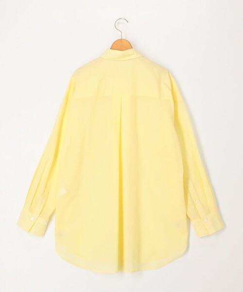 NOLLEY’S(ノーリーズ)の「◇【WEB限定】MY STANDARD シアーシャツ(シャツ/ブラウス・レディース・イエロー/サックスブルー/ブルー系その他3/ネイビー・FREE)」の15枚目の写真