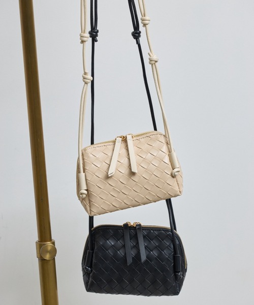 &. NOSTALGIA(アンドドットノスタルジア)の「【ZOZO限定】メッシュショルダーバッグ(ショルダーバッグ・レディース・ベージュ/ブラック・FREE)」の3枚目の写真