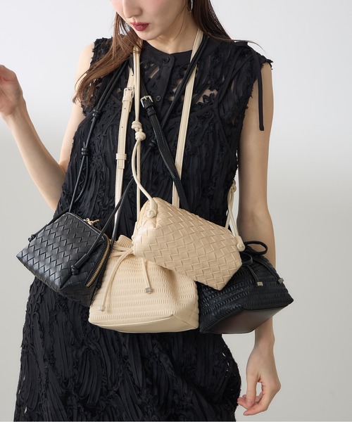 &. NOSTALGIA(アンドドットノスタルジア)の「【ZOZO限定】メッシュショルダーバッグ(ショルダーバッグ・レディース・ベージュ/ブラック・FREE)」の16枚目の写真