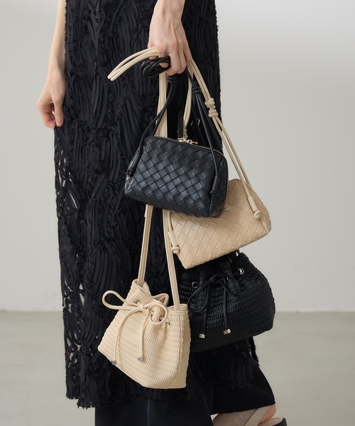 &. NOSTALGIA(アンドドットノスタルジア)の「【ZOZO限定】メッシュショルダーバッグ(ショルダーバッグ・レディース・ベージュ/ブラック・FREE)」の17枚目の写真