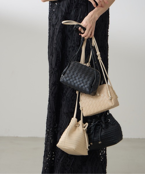 &. NOSTALGIA(アンドドットノスタルジア)の「【ZOZO限定】メッシュショルダーバッグ(ショルダーバッグ・レディース・ベージュ/ブラック・FREE)」の18枚目の写真