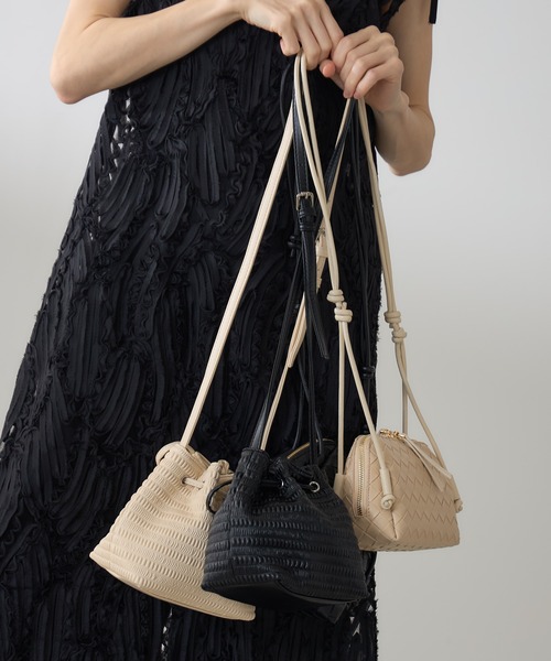 &. NOSTALGIA(アンドドットノスタルジア)の「【ZOZO限定】メッシュショルダーバッグ(ショルダーバッグ・レディース・ベージュ/ブラック・FREE)」の19枚目の写真