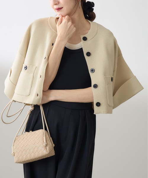 &. NOSTALGIA(アンドドットノスタルジア)の「【ZOZO限定】メッシュショルダーバッグ(ショルダーバッグ・レディース・ベージュ/ブラック・FREE)」の21枚目の写真