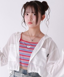 repipi armario(レピピ アルマリオ)のハートシシュウショートキャミ(キャミソール)