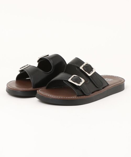 shoes365(シューズスリーシックスファイヴ)の「ダブルバックルサンダル (SS)(サンダル・レディース・オフホワイト/ブラウン/ブラック・22.5cm/23.5cm/24.5cm/23.0cm/24.0cm/25.0cm)」の11枚目の写真